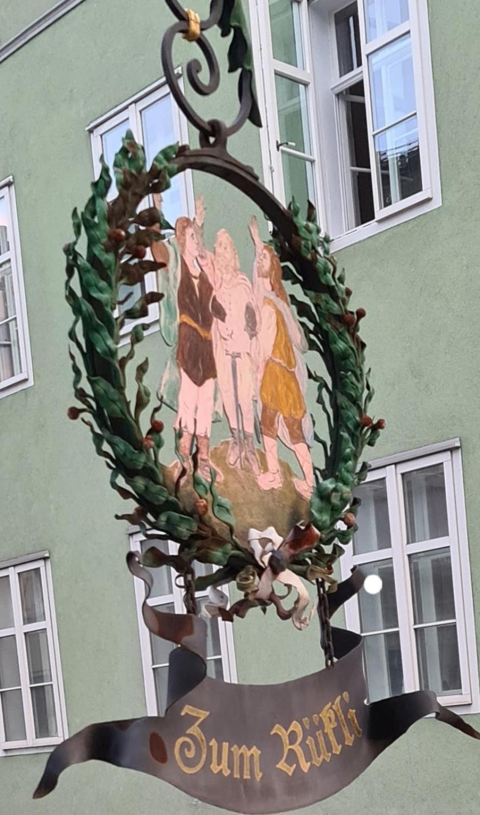 Haus Zum Ruetli Apartment Chur Bagian luar foto